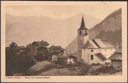 L'Eglise D'Inden, Route De Loèche-les-Bains, C.1920s - Meisser CPA - Inden