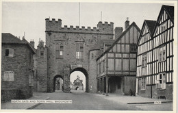 BRIDGENORTH  - NORTH GATE AND TOWN HALL - Shropshire