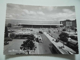 Cartolina Viaggiata "ROMA Stazione Termini" 1958 - Stazione Termini