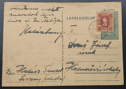 Hungary - Tábori Posta -1947 Vezseny   4/44 - Lettres & Documents