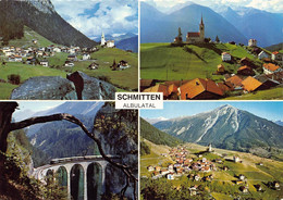 Schmitten 4 Bild   Color  Fliegeruafnahme - Schmitten