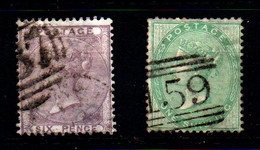 Gran Bretaña  Nº 19/20. Año 1855/7 - Used Stamps