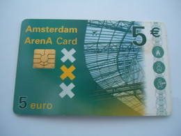 NETHERLANDS USED CARDS ARENA STADIUM   5 - Sonstige & Ohne Zuordnung