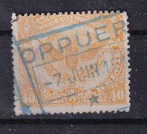 DDDD 687 -- Timbre Chemin De Fer Cachet De FORTUNE à Etoiles 1919 - Gare De OPPUERS - Andere & Zonder Classificatie