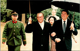 President Ronald Reagan And Chinese Premier Zhoa Ziyang - Presidents