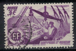 SAINT PIERRE ET MIQUELON             N°  YVERT 335 OBLITERE     ( OB    06/ 18 ) - Used Stamps