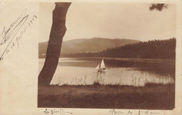 St Ferréol * Carte Photo * Vue Sur Le Bassin * La Girelle * étang  * 1903 - Saint Ferreol