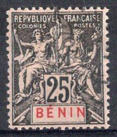 BENIN Timbre-poste N°40 Oblitéré TB Cote 10€00 - Used Stamps