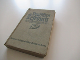 1937 Deutsches Lesebuch Für Volksschulen 5. Und 6. Schuljahr Verlag Von Velhagen Und Klasing Bielefeld Und Leipzig - Schoolboeken