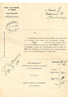 TELEFOON-TELEPHONE  BRUGGE/BRUGES 5 VII 1929 - Telegrams