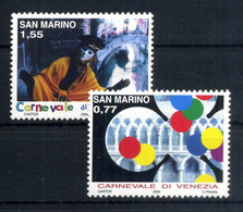 2004 SAN MARINO SET MNH ** 1979/1980 Carnevale Di Venezia - Neufs