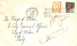 Ac6684 - NEW ZEALAND -  POSTAL HISTORY - WANGANUI FAIR Postmark On COVER 1960 - Storia Postale