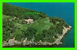 BADDECK, NOVA SCOTIA - AERIAL VIEW OF BEINN BHREAGH - HOME OF LATE ALEXANDER GRAHAM BELL - - Cape Breton