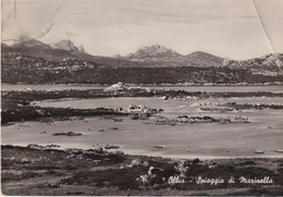 OLBIA  SPIAGGIA DI MARINELLA  VG  1958 - Olbia