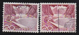 Schweiz    .    Yvert     .   485+485a      .       O     .     Gestempelt - Used Stamps