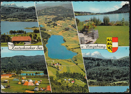 Austria - 9074 Keutschach - Camping Am See Und Umgebung - Cars - VW Käfer - Nice Stamp - Lesachtal