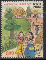 India Used 2004, Childrens Day, (sample Image) - Used Stamps