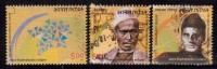 India Used 2004, Set Of 3, Trignometrical Survey, Map Geography, Mathematics Measurement, Mt Everest (sample Image) - Used Stamps