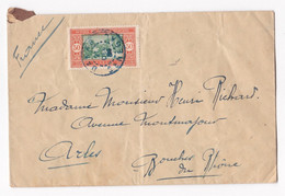 Enveloppe 1938 Dakar Sénégal Pour Arles Bouches Du Rhône - Covers & Documents