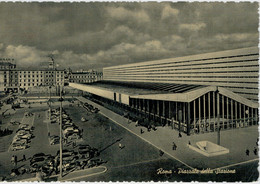 ROMA  -     PIAZZALE   DELLA   STAZIONE          2 SCAN  (VIAGGIATA) - Stazione Termini