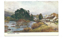 Scotland Perthshire Tuck's Oilette Killin. Bonnie Scotland Series Posted 1905 - Perthshire