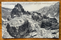 CAVE DI CARRARA - DINTORNI DELL'ACCAMPAMENTO MILITARE - VIAGGIATA  -  EE-760 - Carrara