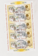 VATICAN 2007  Sheet Used - Used Stamps