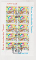 VATICAN 2008  Sheet   Used - Gebruikt