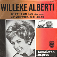 * 7"  *  WILLEKE ALBERTI - DE WINTER WAS LANG (Favorieten Expres 1964 EX) - Otros - Canción Neerlandesa