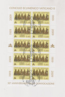 VATICAN 2009  Sheet  Used - Used Stamps