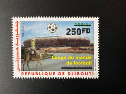 Djibouti Dschibuti 2022 Overprint Surchargé Mi. 814 FIFA World Cup Qatar Coupe Du Monde WM Football - 2022 – Qatar