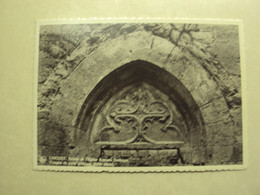 48269 - LINCENT - RUINES DE L'EGLISE ROMANO GOTHIQUE - TYMPAN DE PORTE GOTHIQUE - XIVe SCIECLE - ZIE 2 FOTO'S - Lincent