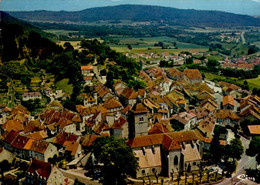 ORGELET   ( JURA )  VUE GENERALE AERIENNE - Orgelet