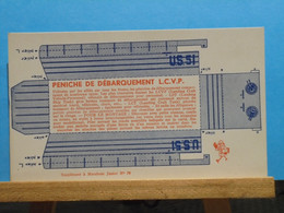 Maquette Péniche De Débarquement L.C.V.P. Supplément à Marabout Junior 79 La Collection De Bob Morane H.Vernes - Marabout Junior