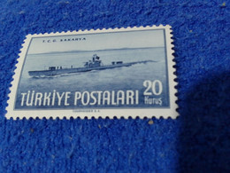 TÜRKİYE--1949 -- 20K  NAVY DAY DAMGASIZ - Ungebraucht