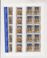 VATICAN 2001  Sheet Set Used - Used Stamps