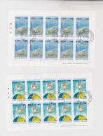 VATICAN 2001  Sheet Set Used - Used Stamps