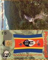 SWAZILAND - CHIP CARD - SWT-9 - MANTEGA FALLS - Swaziland