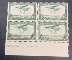 PA 9 Blok Van 4 - Unused Stamps