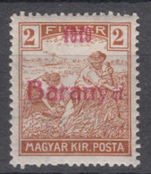 Hungary Baranya 1919 Mi#4 (red Overprint) Mint Hinged - Baranya