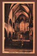 (RECTO / VERSO) ORGELET - INTERIEUR DE L' EGLISE - LE CHOEUR - CPA - Orgelet