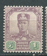 Johore - Yvert N°  61 *   AE 20232 - Johore