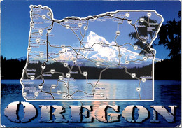 Oregon State Map - Altri & Non Classificati