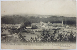 FONTENAY LES BRIIS , VU DU PARC DU SANATORIUM - SANATORIUM DE BLIGNY PAR BRIIS-SOUS-FORGES - Briis-sous-Forges