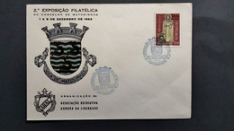 PORTUGAL COVER - 2ª EXP. FILATELICA - MATOSINHOS 1962 (PLB#03-29) - Annullamenti Meccanici (pubblicitari)