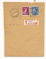 COVER     B.P.S. 5    RECOMMANDE B.P.S 5   1952 - Other & Unclassified