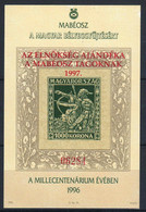 Hungary 1997. Millenium Red - Overprint Limited Commemorative Sheet MNH (**) - Feuillets Souvenir