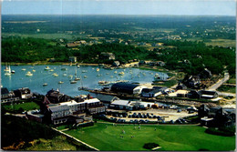 Massachusetts Cape Cod Harwichport Aerial View Wychmere Harbor - Cape Cod