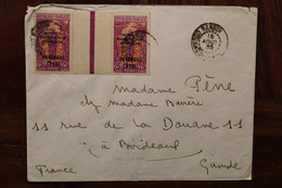 1933 Oubangui Chari AEF Bangui Camp Kassaï France Cover AOF Colonie Bande - Briefe U. Dokumente