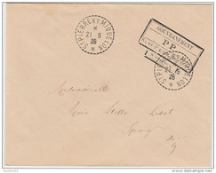 14045 GOUVERNEMENT P.P. LOCAL Saint Pierre Vers Spmiq 21/05/1926 - Lettres & Documents